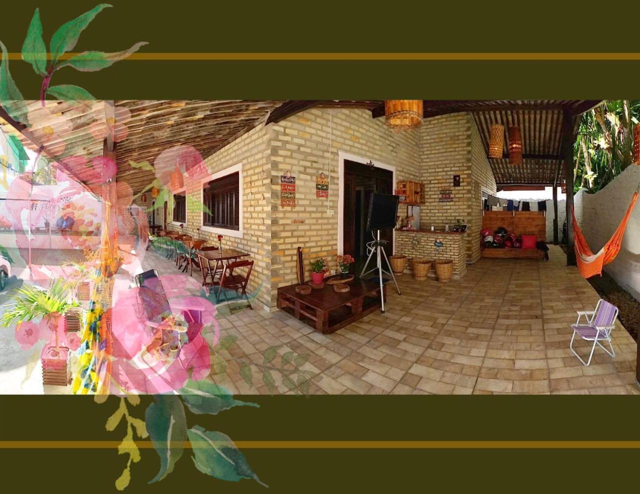 Recanto Das Flores Hotell Praia de Pipa Exteriör bild